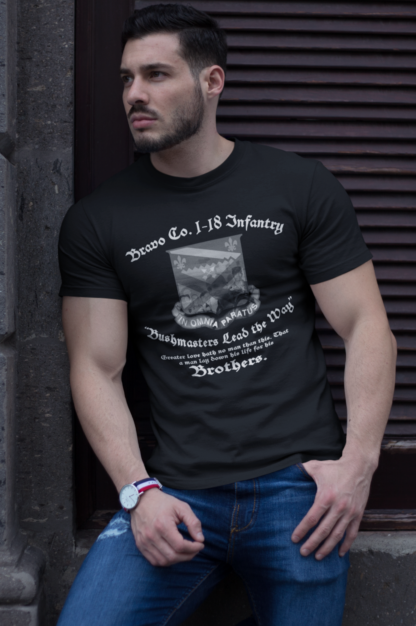 BRAVO CO. 1-18 INFANTRY 20 YEAR REUNION SHIRT