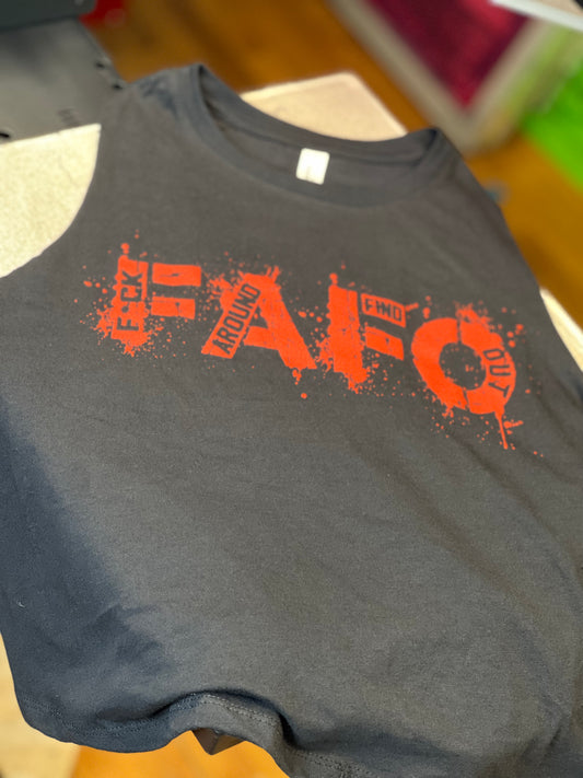 FAFO CROPPED RAZORBACK