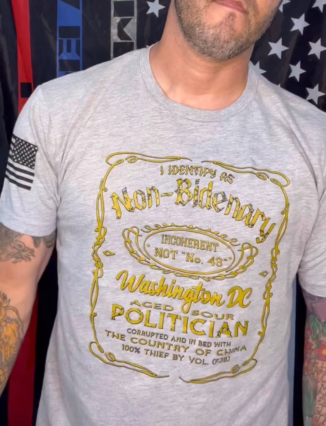 I IDENTIFY AS NON-BIDENARY 2.0 UNISEX TEE