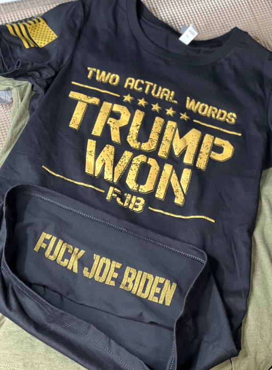 (EXPLICIT) WOMANS TWO ACTUAL WORDS "TRUMP WON"