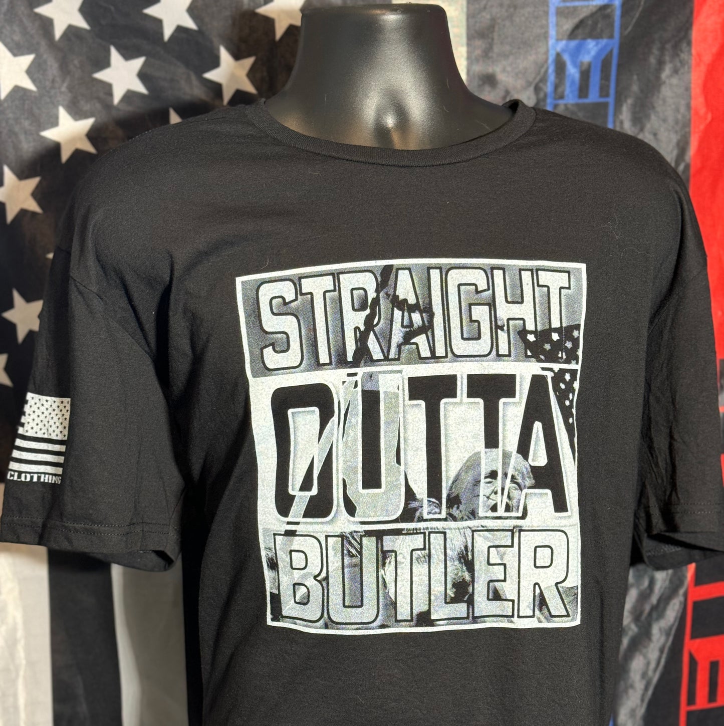 STRAIGHT OUTTA BUTLER MEN'S/UNISEX TEE