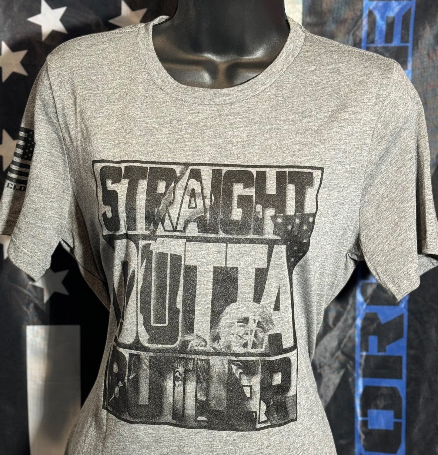 STRAIGHT OUTTA BUTLER WOMANS TEE